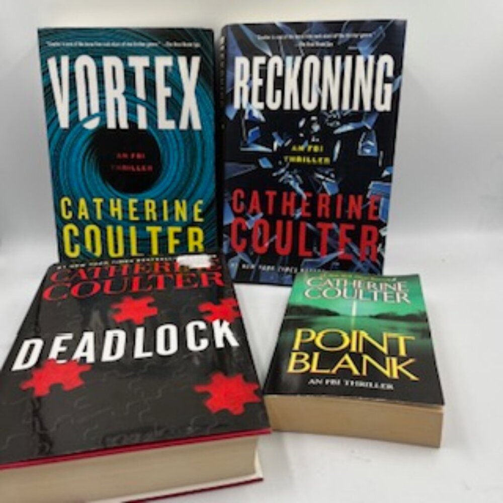 Catherine Coulter Set Of 4 Hardback Novels